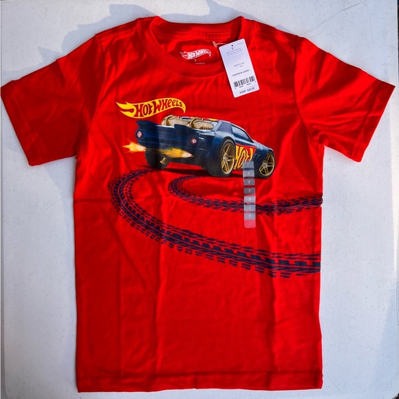 Carters Kid Hot Wheels TM Tee 7 - Picture 1 of 4